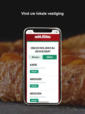 Papa John's NL android App screenshot 1